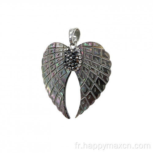 Craft Angel Wing Shell Pendants